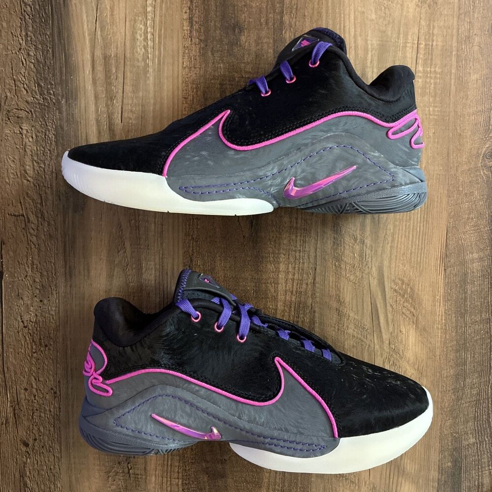 Nike LeBron 22 Blacklight Fuschia Purple Men Size 8 Basketball Shoes FZ1094-001